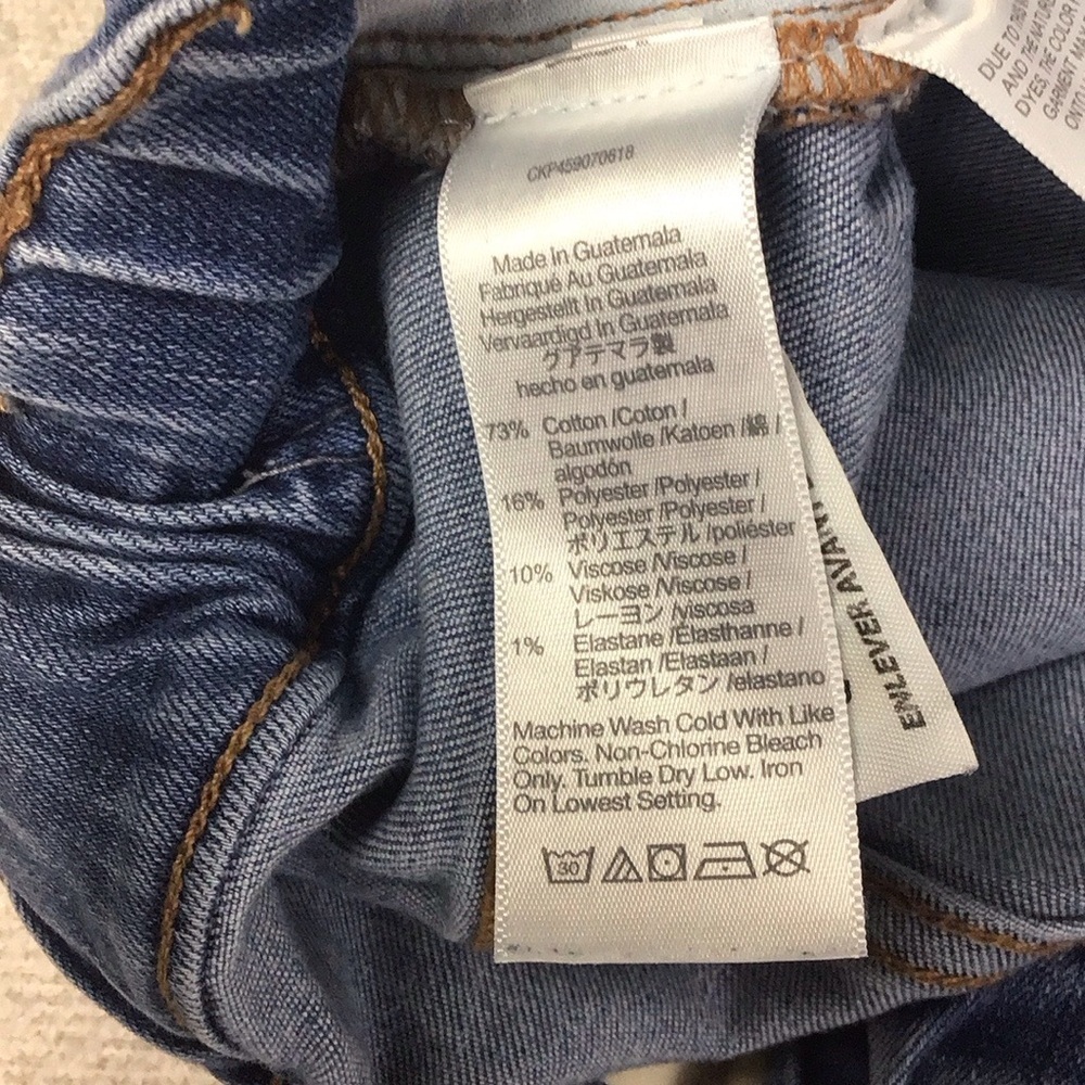 Madewell Pull on Jeans in Okeefe Wash Women’s Size 30 - Picture 15 of 16